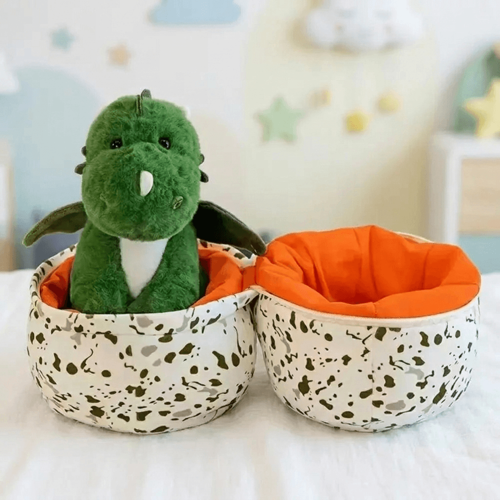 Cute Winged Dinosaur Plush for Bedtime and Play - main product image