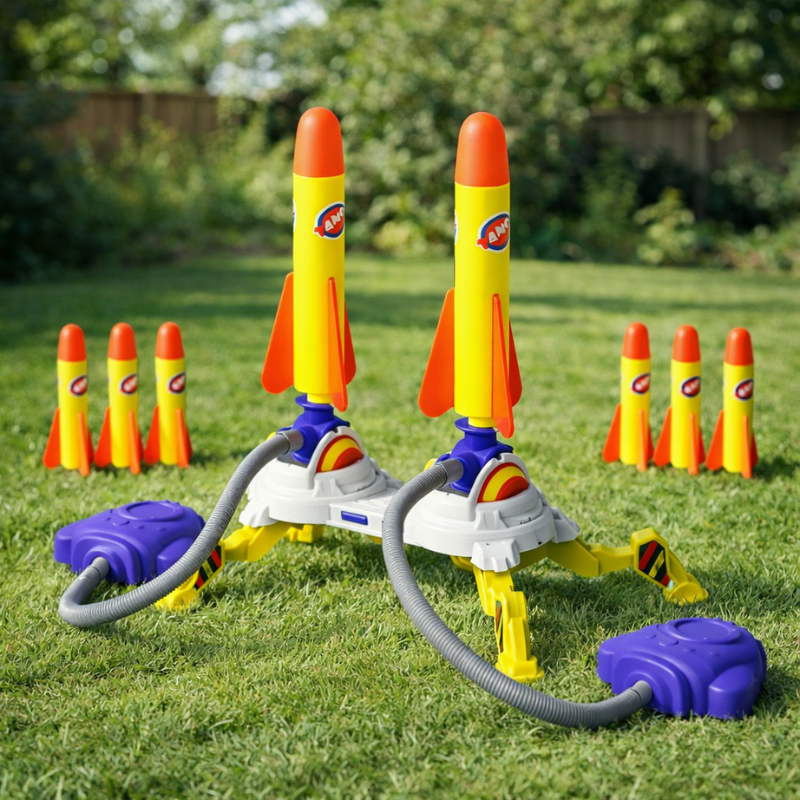 Air Rocket Launcher For Active Outdoor Fun