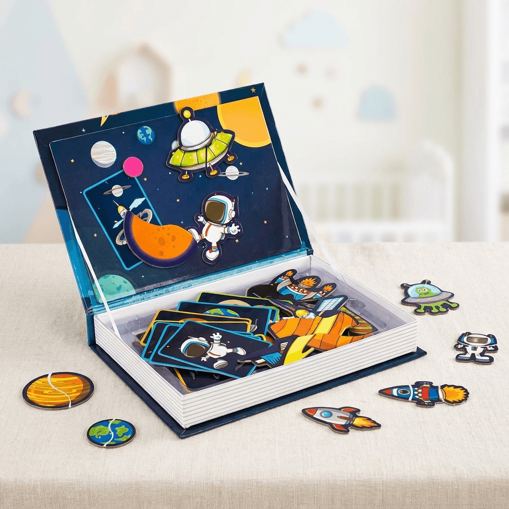 Magnetic 3D Puzzle Board for Kids - main product image