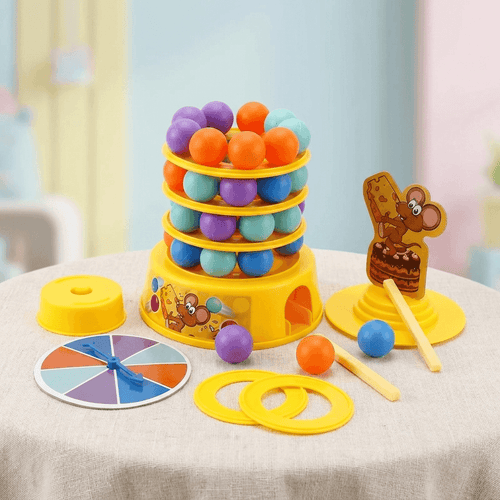 Balance Tower Ball Game for Family Fun - main product image