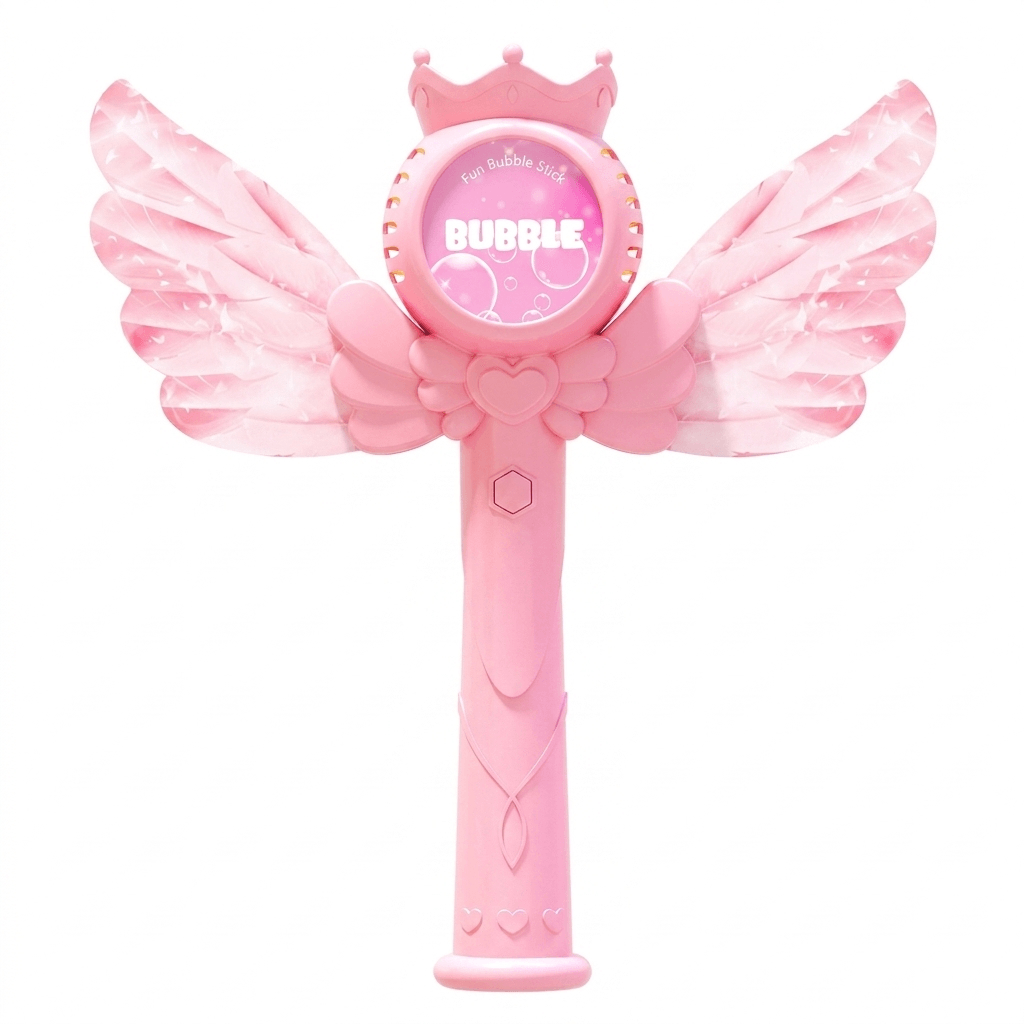 Angel Wing Bubble Wand for Magical Playtime