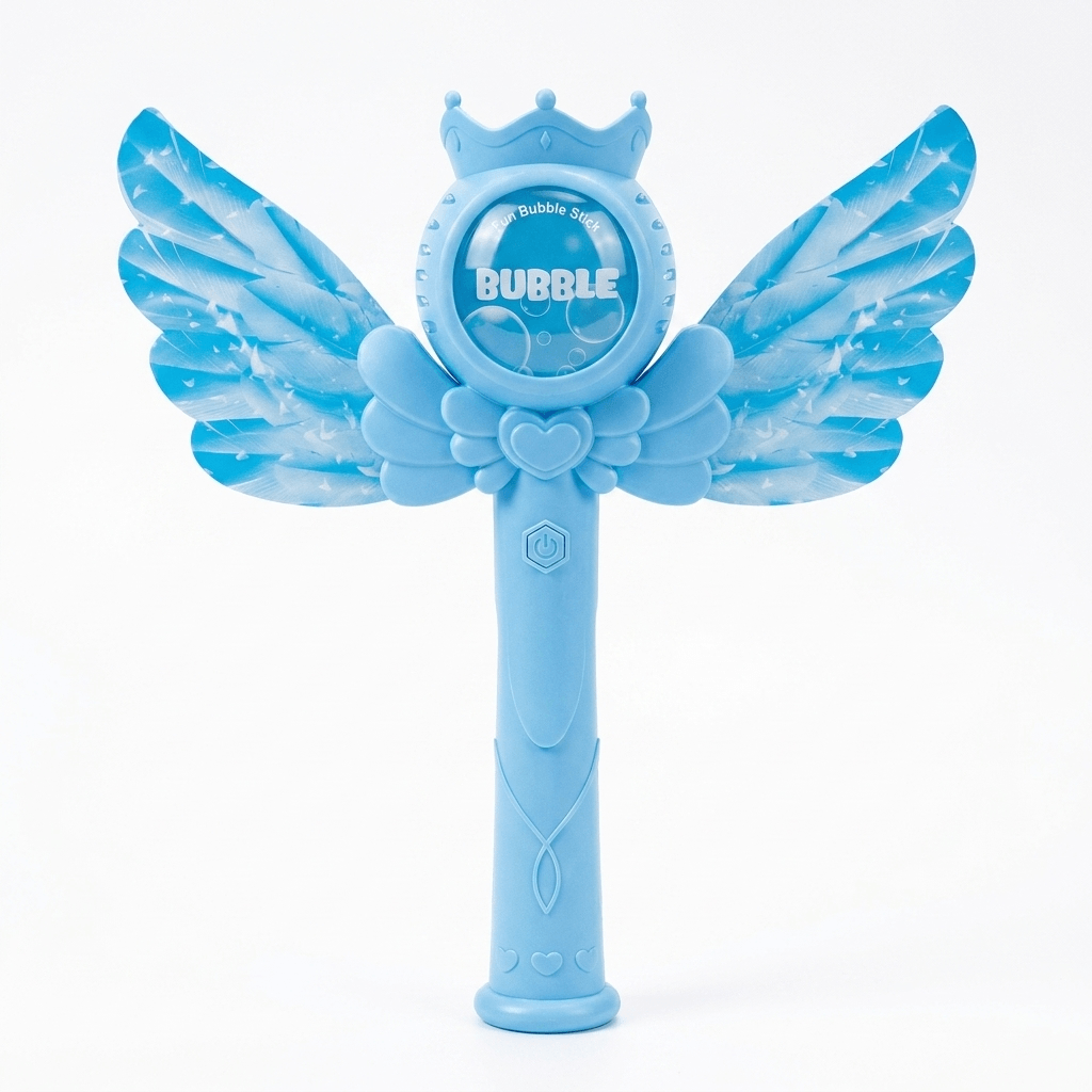 Angel Wing Bubble Wand for Magical Playtime - main product image