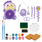 Purple Electric Pottery Wheel Kit for Kids