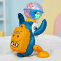 Dancing Penguin Spinner with Colorful Lights and Motion - main product image