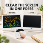 Rechargeable LCD Writing Tablet – Colorful Doodle & Drawing Board for Kids