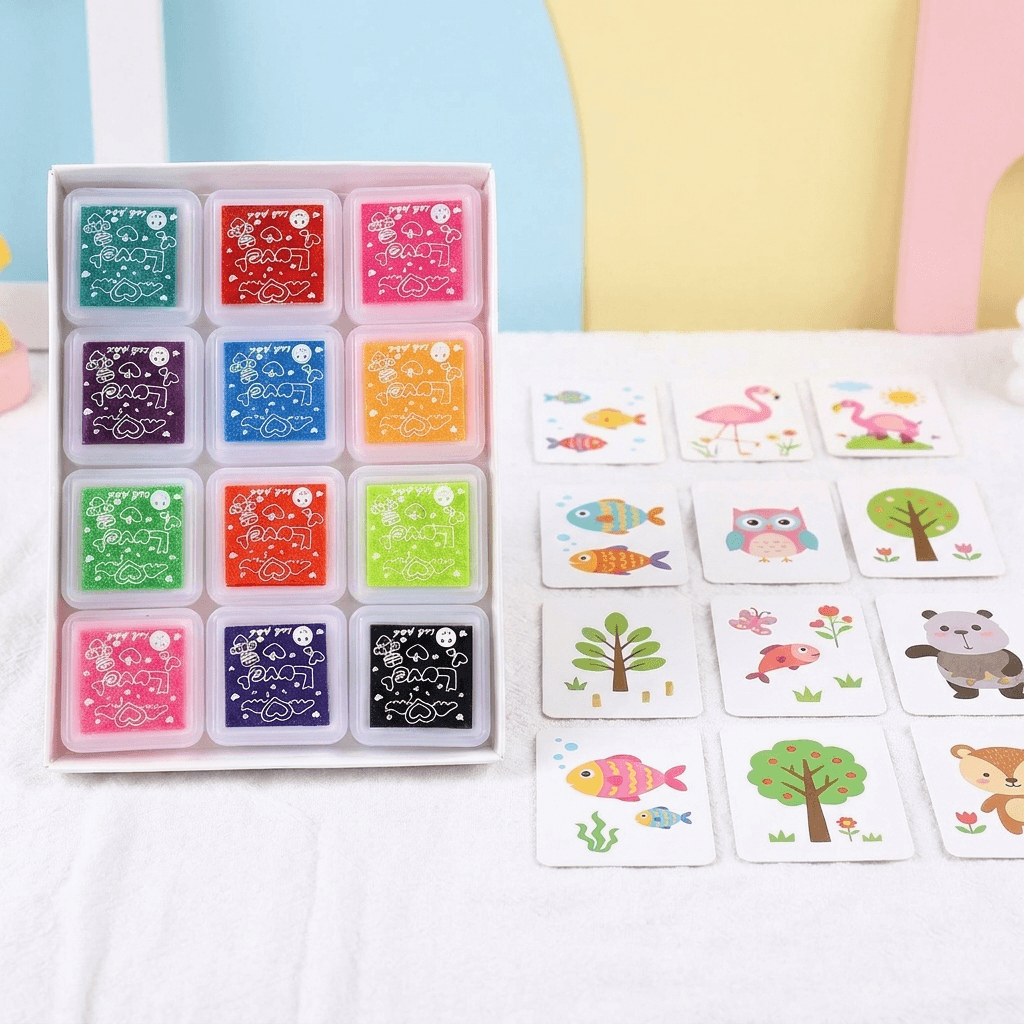 Color Stamp Stationery Kit for Kids’ Hands-On Creativity - main product image
