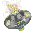 Light-Up UFO Bubble Machine for Colorful Play Adventures - main product image