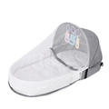 Travel Baby Bassinet with Mosquito Net and Soft Support - main product image