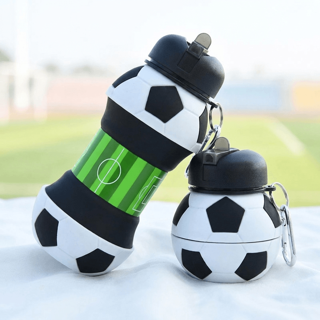Leakproof Football Bottle for Kids, Practice and Daily Hydration