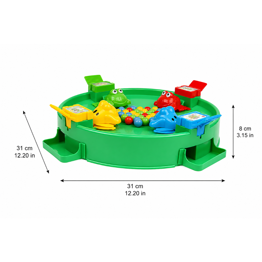 Kids Frog Board Game for Giggles, Reflexes and Focus