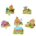 3D Paper House Puzzle for Creative Hands-On Play - main product image
