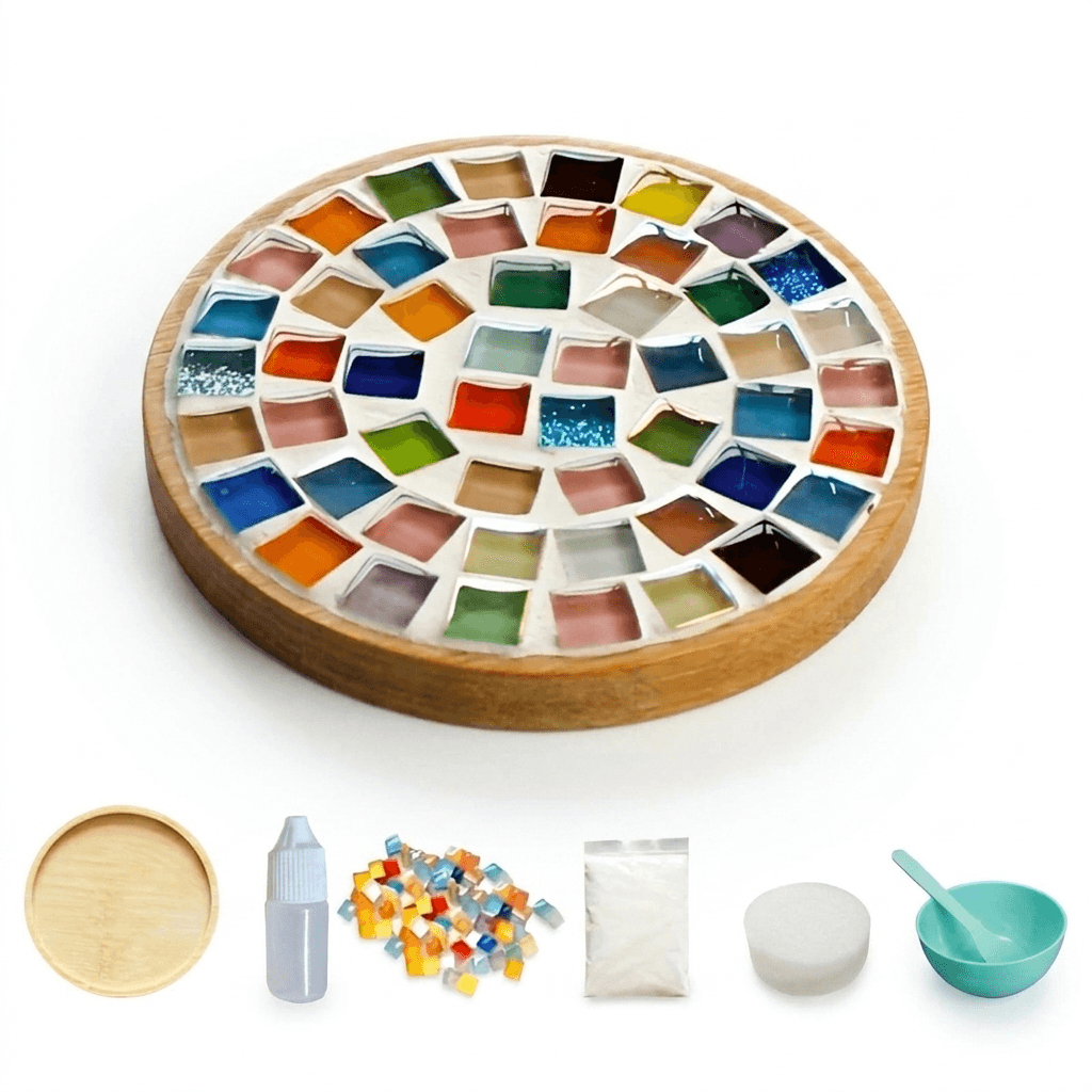 DIY Coaster Craft Kit for Relaxing Creative Fun - main product image