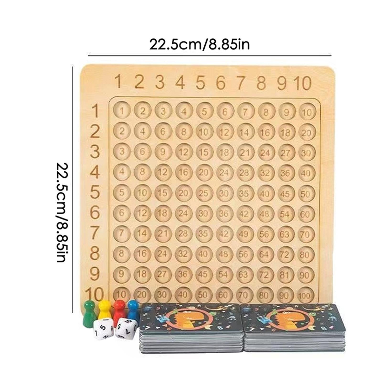 Package Includes: 1x Wooden Game Board, 4x Game Pieces, 1x Deck of