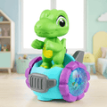 Dancing Dino Toy Car for Music, Color Lights and Active Play - main product image