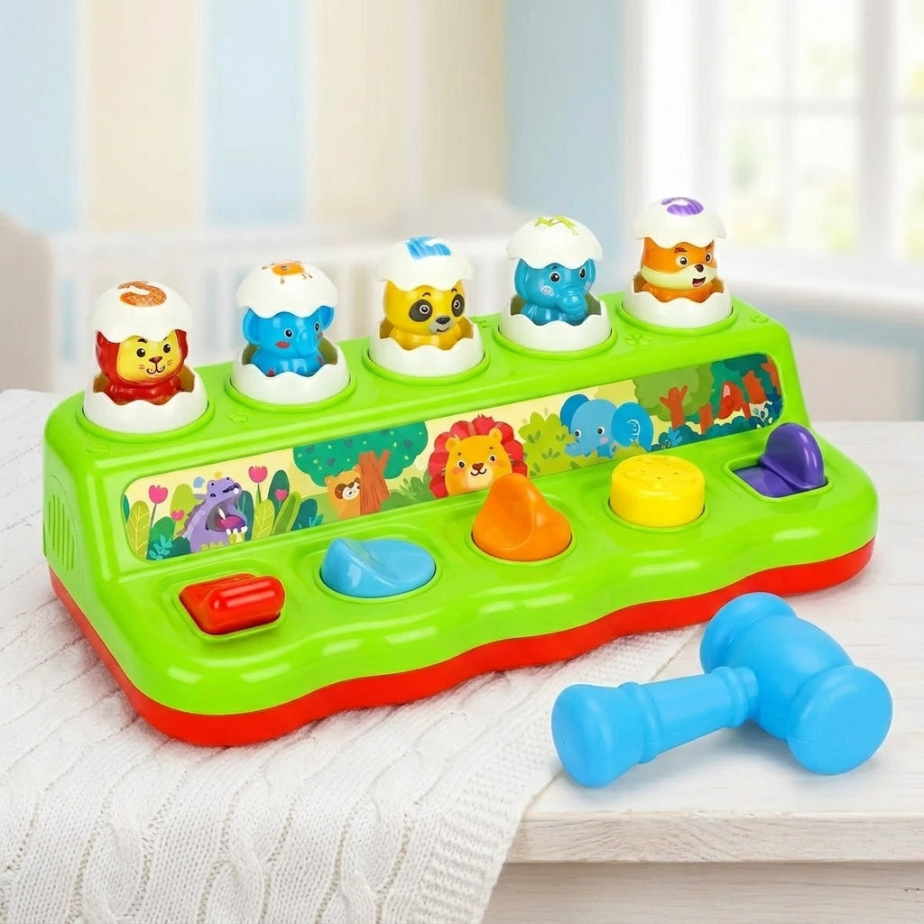 Interactive Animal Button Game for Curious Little Explorers - main product image