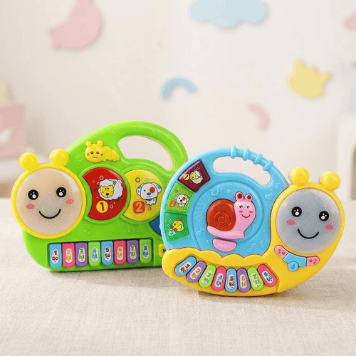 Cartoon Piano Toy for Early Music Play and Sensory Development - main product image