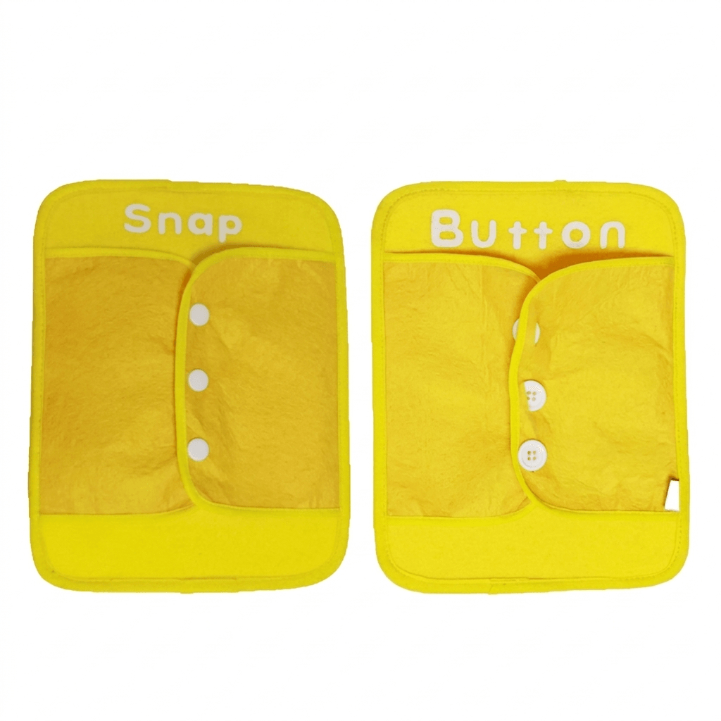 Toddler Dressing Practice Board for Confidence and Coordination