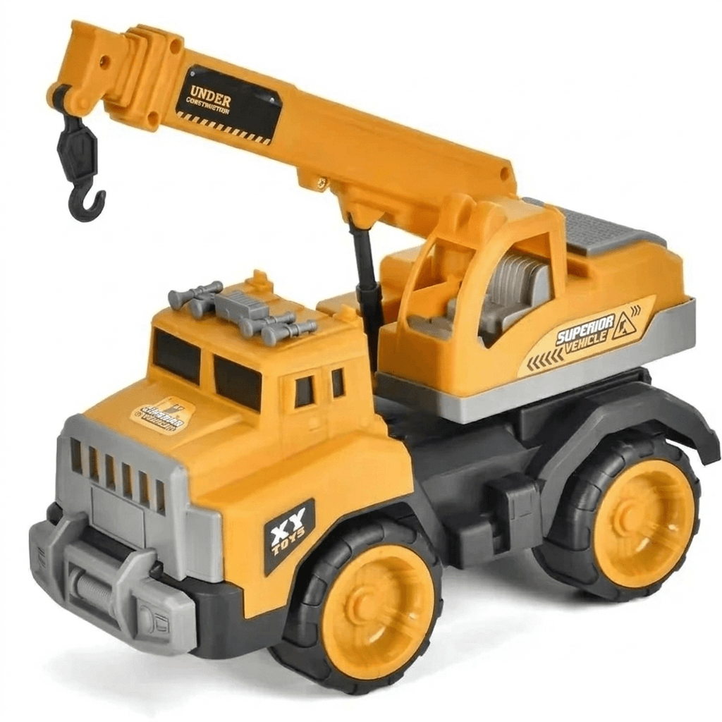 Inertia Construction Truck Toy for Creative Engineering Play