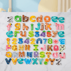 Colorful Animal Alphabet Magnet Set