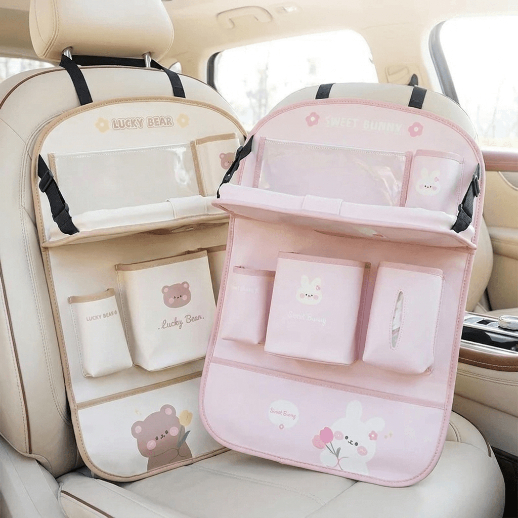 Foldable Car Tray Organizer for Kids On the Go