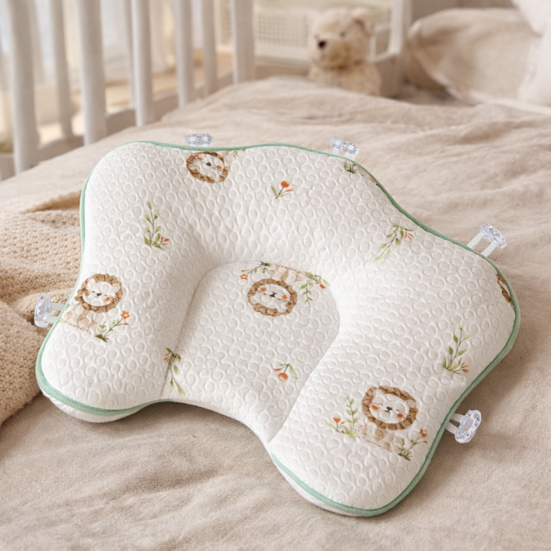 Multifunction U-Shaped Cotton Pillow with Cartoon Print - main product image