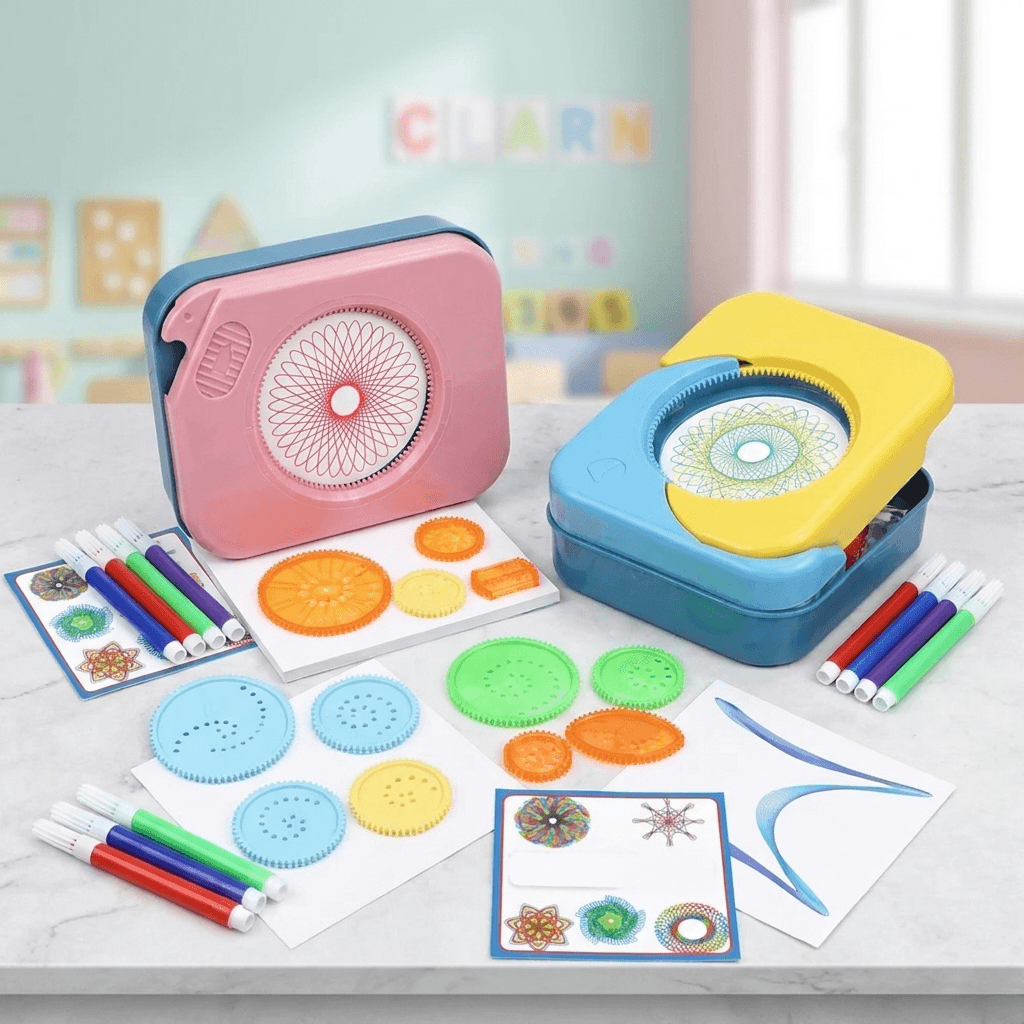 Rotating Drawing Ruler Set