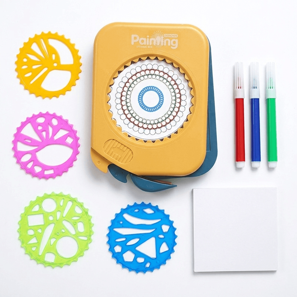 Rotating Drawing Ruler Set