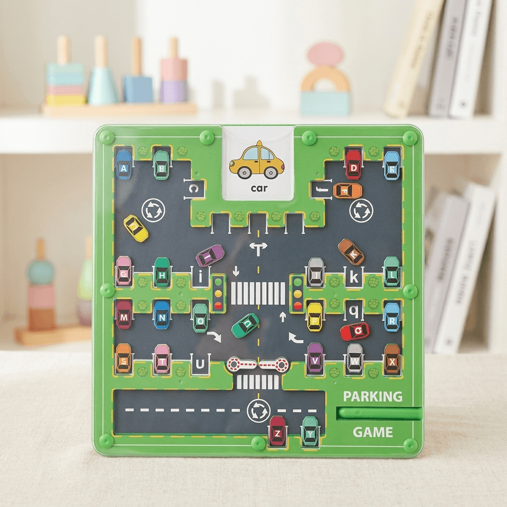 Magnetic Alphabet Board for Letter Learning and Logic Play - main product image