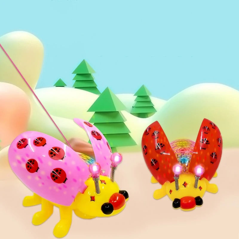 Delightful Crawling Ladybug Toy