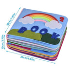 Montessori-inspired and Interactive Felt Book