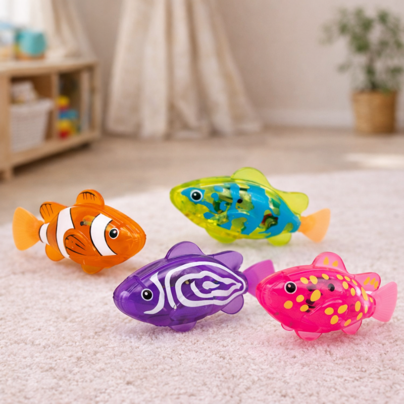 Electronic Pet Fish Toy for Splashy Play