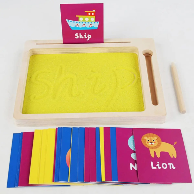 Montessori-Inspired Sand Drawing Board for Toddlers - main product image