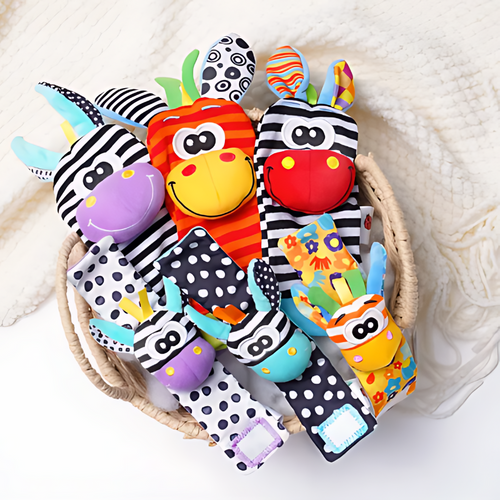 Baby Hand and Foot Rattle Set - main product image