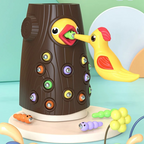 Interactive Woodpecker Feeding Game