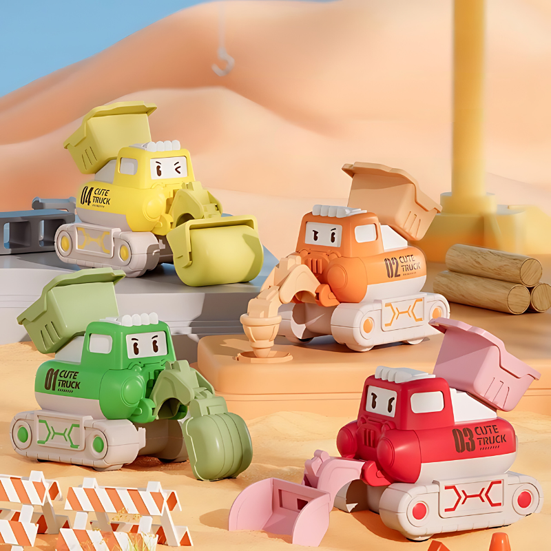 Cute Construction Toy Cars for Toddlers