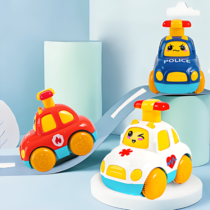Interactive Push Car Toy for Toddlers