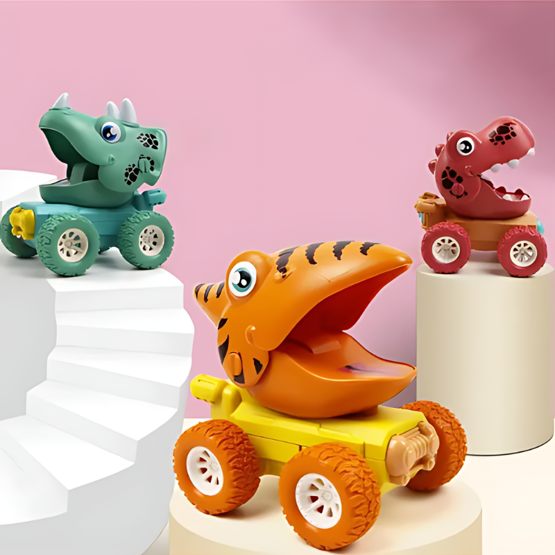 Dinosaur Push Car Toy
