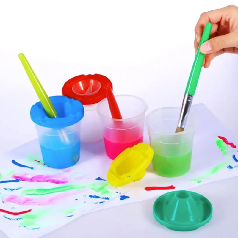 Spill-Proof Painting Set for Kids and Crafts