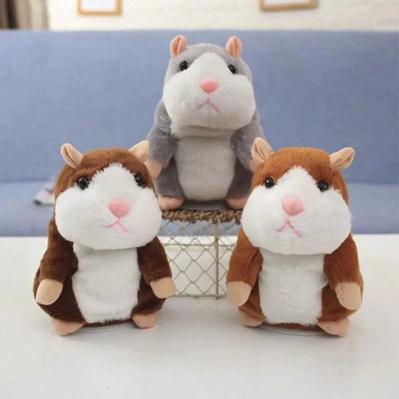 Interactive Hamster Plush for Kids