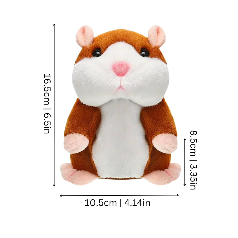 Interactive Hamster Plush for Kids