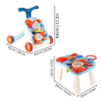 3-in-1 Interactive Baby Walker and Activity Center