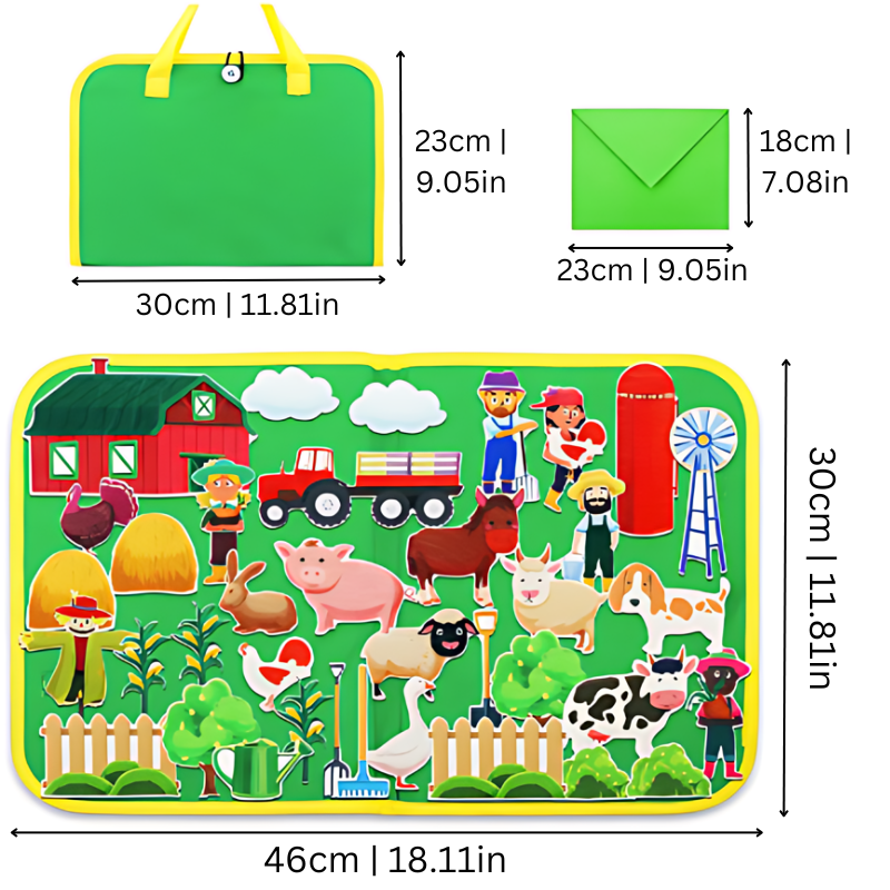 Portable Felt Storytelling Set