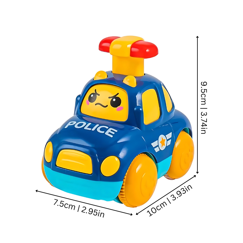 Interactive Push Car Toy for Toddlers