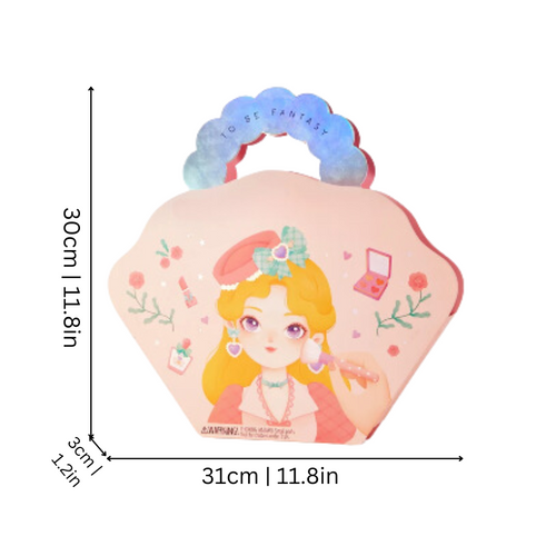 3-in-1 Princess Makeup and Dress-Up