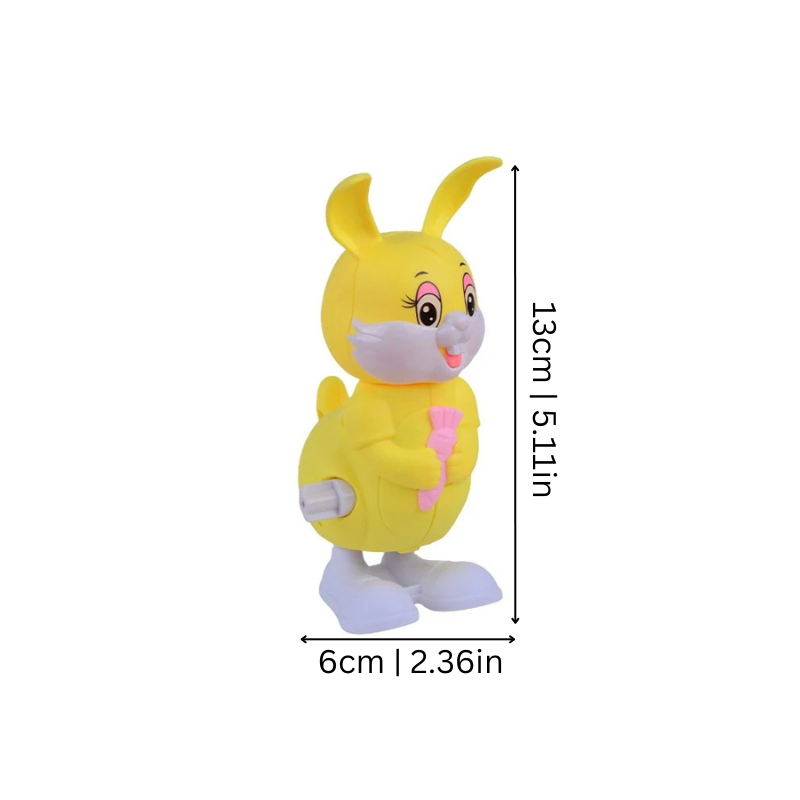 Wind-Up Bunny Toy for Joyful Play