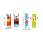 Baby Hand and Foot Rattle Set