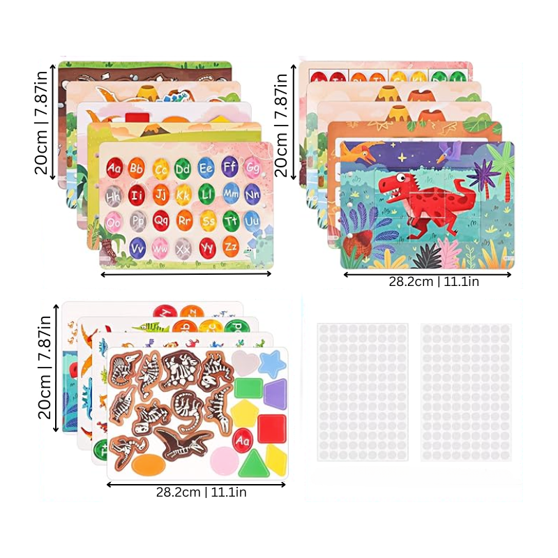 Engaging Interactive Learning Book for Kids