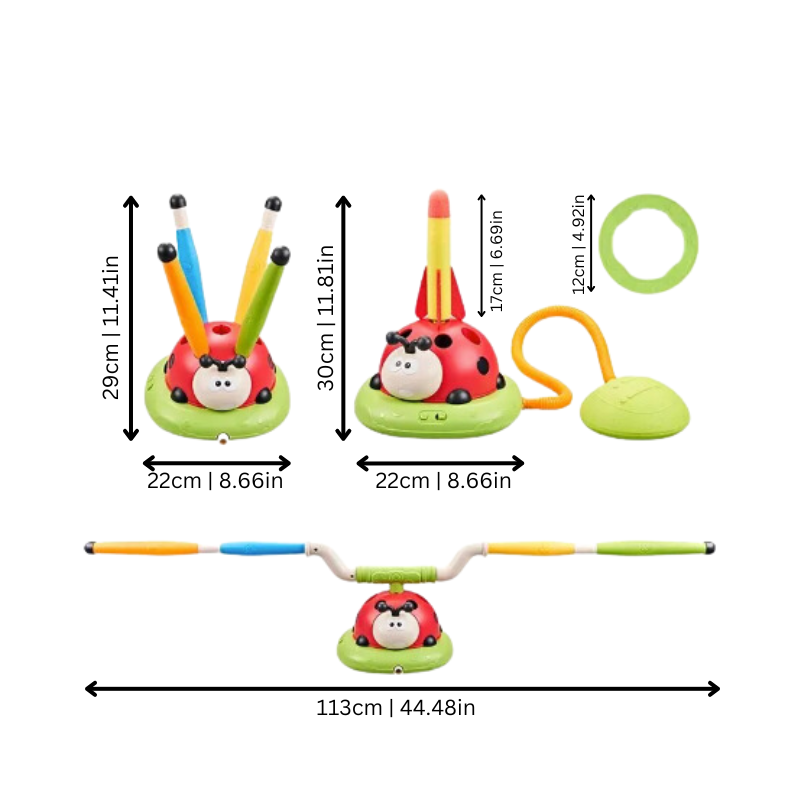 3-in-1 Interactive Bug Adventure Game for Energetic Kids