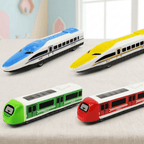 Mini Pull Back Train Toy for Kids’ Fast Rolling Play - main product image