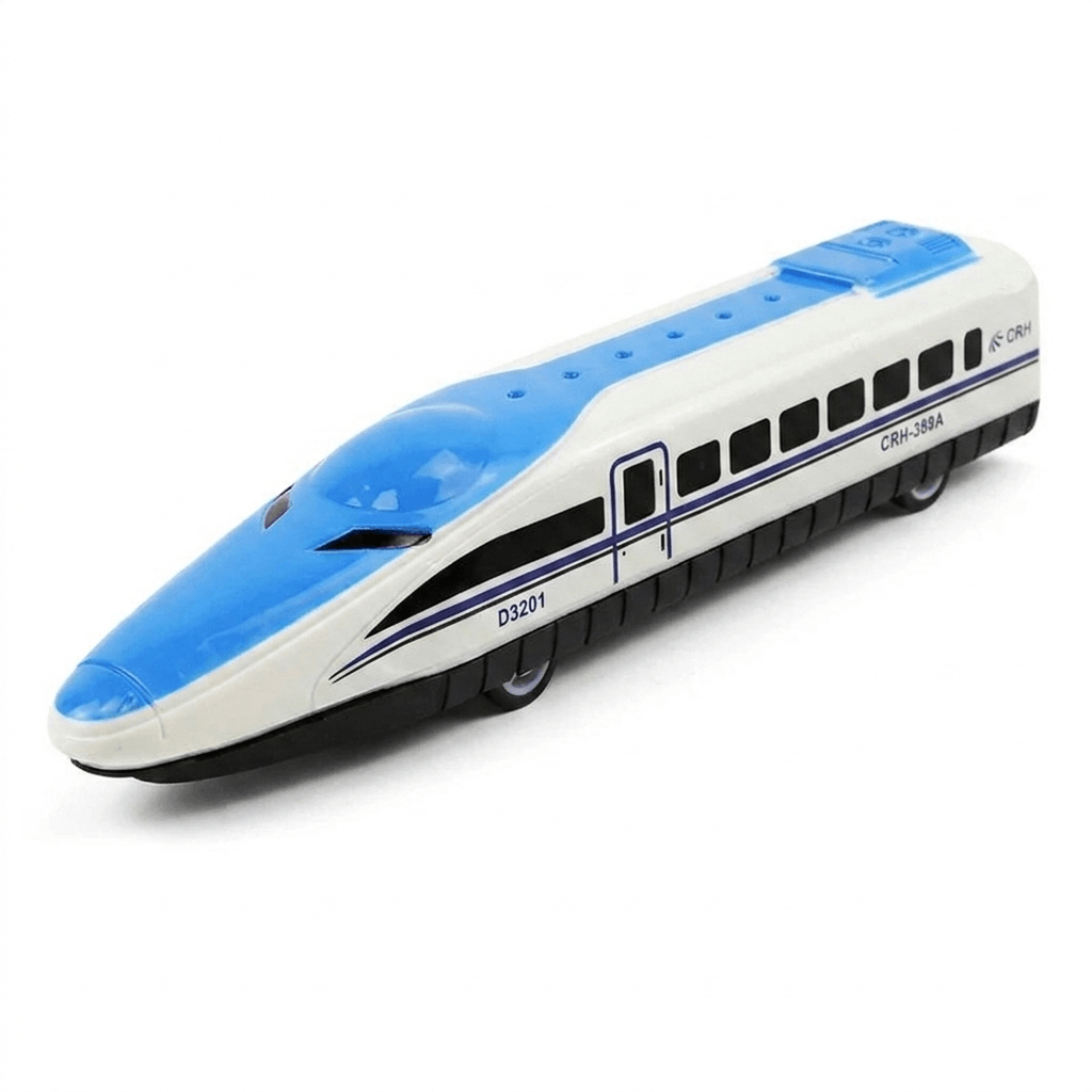 Mini Pull Back Train Toy for Kids’ Fast Rolling Play